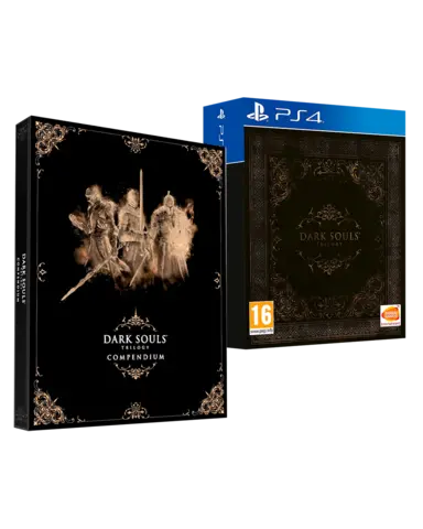 Reservar Dark Souls Trilogy + Guía Dark Souls Trilogy Compendium 25th Anniversary Limited Edition PS4 Pack Compendium