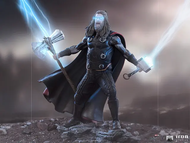Comprar Figura Art Scale Marvel Vengadores Endgame Thor Saga Del Infinito Figuras