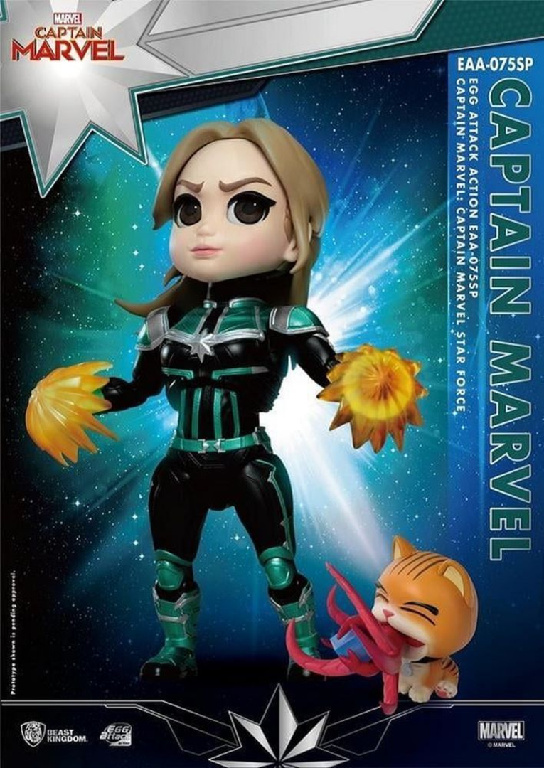 Figura Marvel Capitan Marvel Carol Danvers Star Force