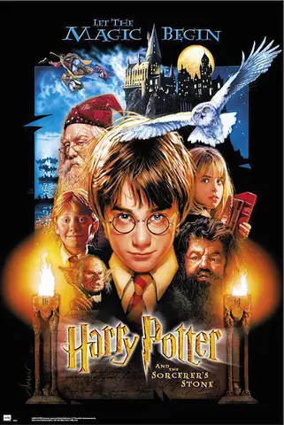 Comprar Poster Harry Potter Y La Piedra Filosofal 