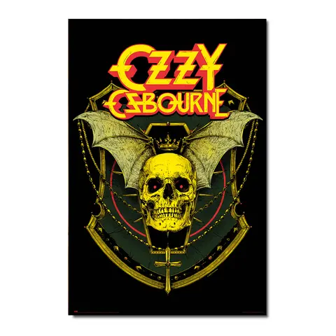 Poster Ozzy Osbourne Skull