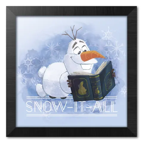 Comprar Print Enmarcado 30X30 cm Disney Frozen Snow It All 