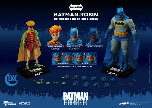 Comprar Figura Dynamic8H DC Comics Batman El Regreso Del Caballero Oscuro Batman Y Robin Figuras