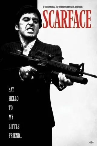 Comprar Poster Scarface Say Hello To My Little Friend 