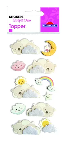 Comprar Pegatinas Topper Scrap & Deco Sueños Relieve 
