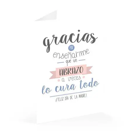 Comprar Tarjeta Felicitacion A4 Amelie 3 