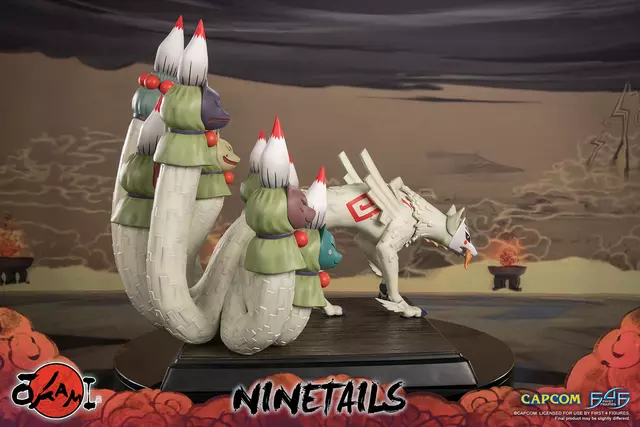 Reservar Estatua Resina Ninetails Ōkami First 4 Figures Estatuas Premium