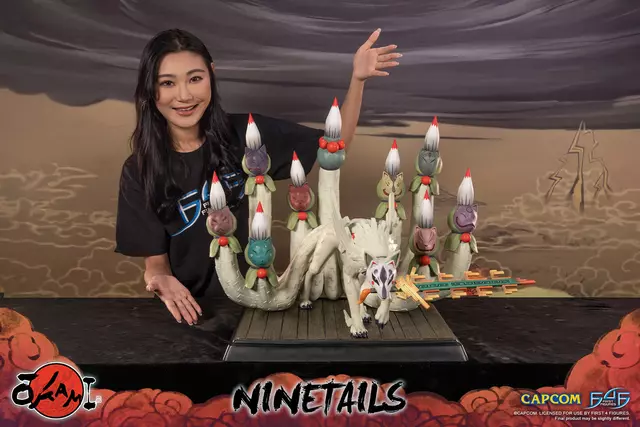 Reservar Estatua Resina Ninetails Ōkami First 4 Figures Estatuas Premium