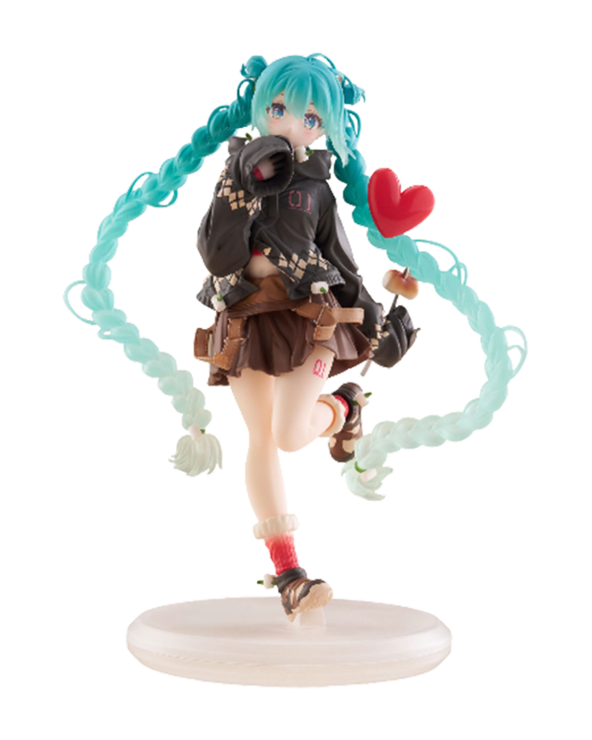 Figura Hatsune Miku Fashion Outdoor Ver. Vocaloid Taito 18 cm