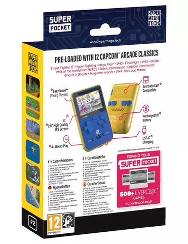 Comprar Consola Blaze Evercade Capcom Super Pocket