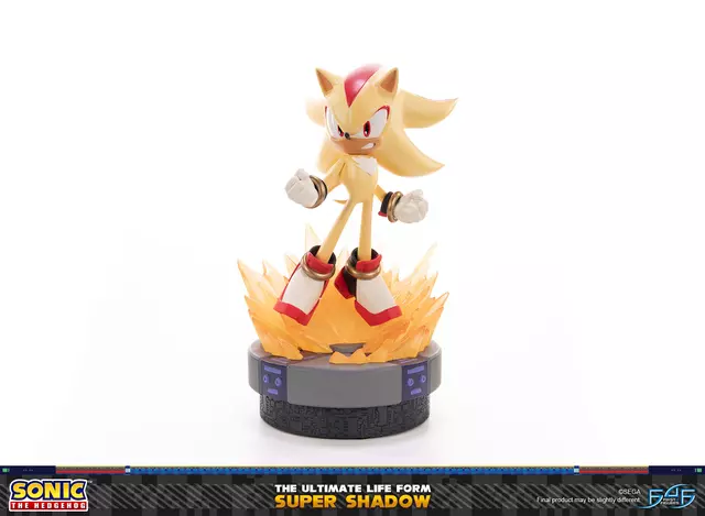Reservar Estatua Resina Super Shadow Sonic the Hedgehog The Ultimate Life Form First 4 Figures Estatuas Premium
