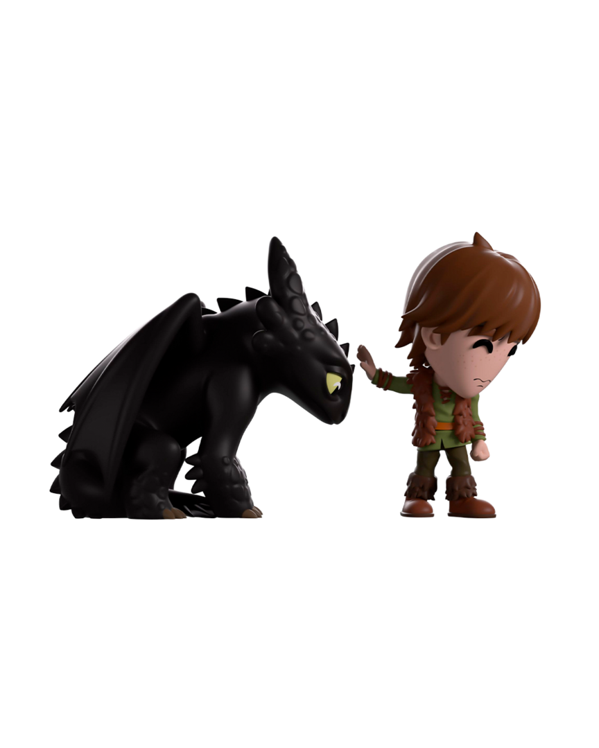 Pack 2 figuras conociendo a desdentao cómo entrenar a tu dragón youtooz