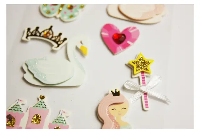 Comprar Pegatinas Sceny Scrap & Deco Princesas Relieve 