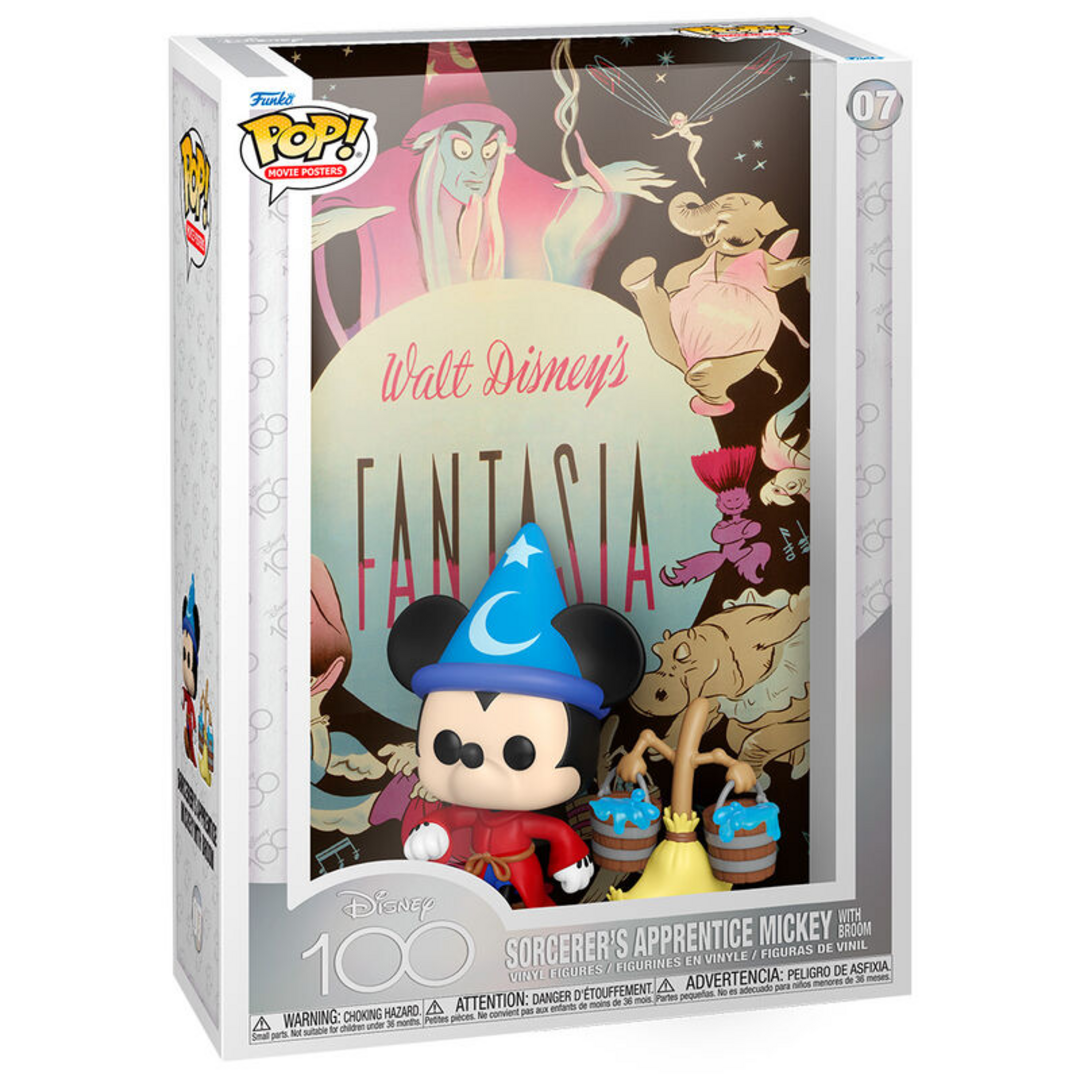 Figura pop movie poster disney 100th fantasia