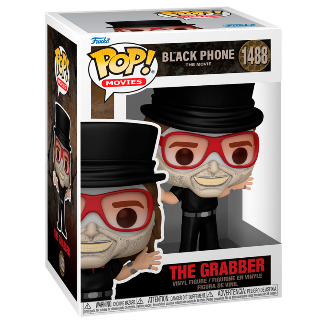 Funko Pop! Movies: Black Phone - The Grabber - 1/6 Odds For Rare Chase Variant - Figura de Vinilo Coleccionable - Idea de Regalo - Mercancia Oficial - Juguetes para Niños y Adultos - Movies Fans