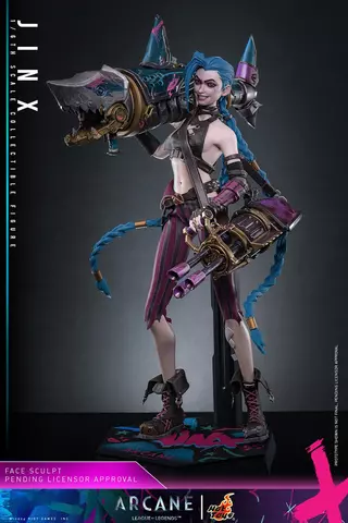 Reservar Figura Jinx Arcane League of Legends 1/6 Hot Toys Figuras Estándar