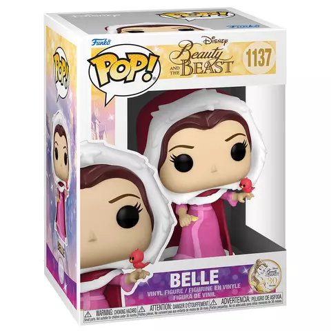 Comprar Figura POP Disney La Bella y la Bestia Winter Belle Figuras Estándar