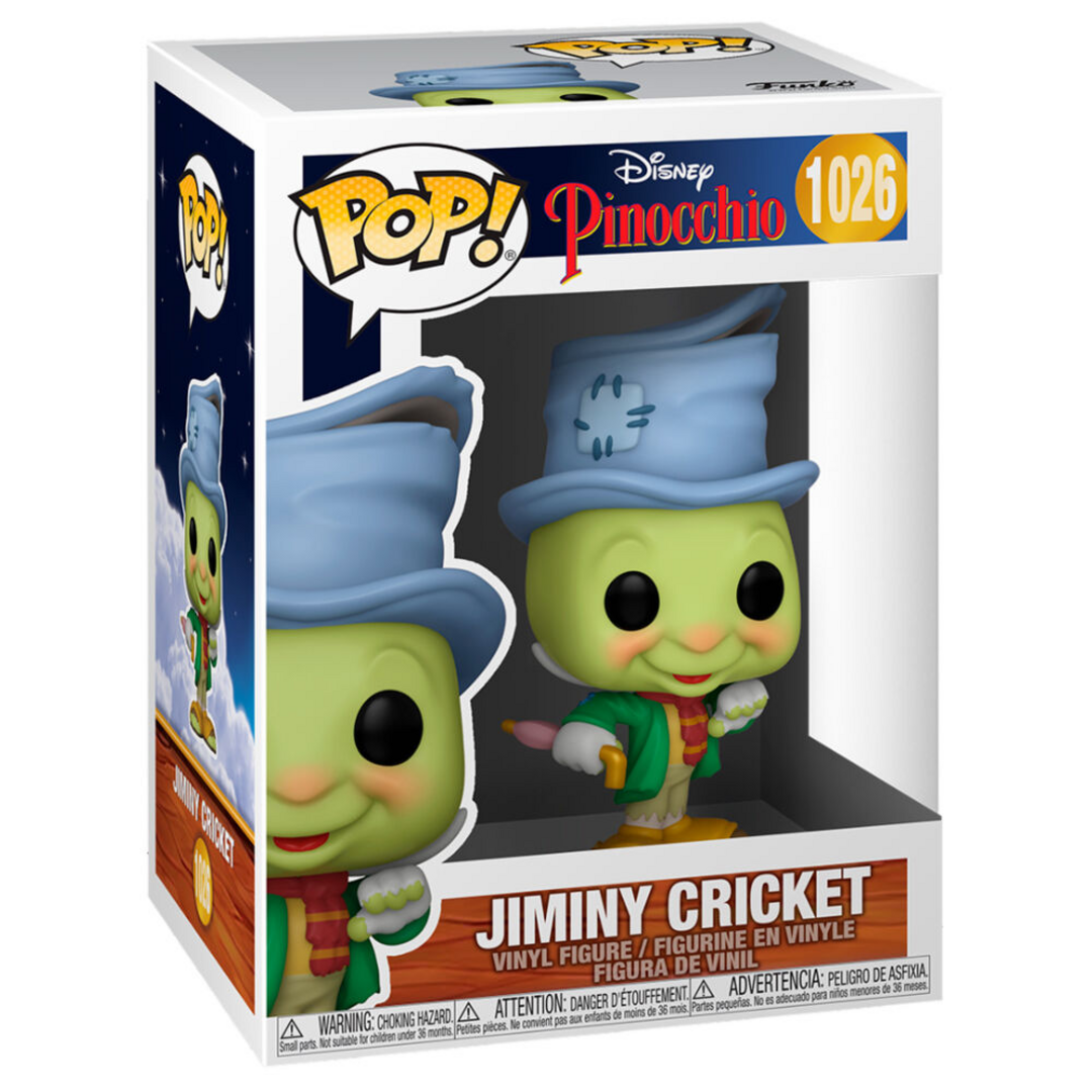Figura pop disney pinocho street jiminy cricket