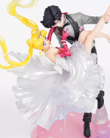 Reservar Figura Usagi & Tuxedo Mask Sailor Moon Moonlight Glow Ed. Figuarts Zero Figuras Estándar