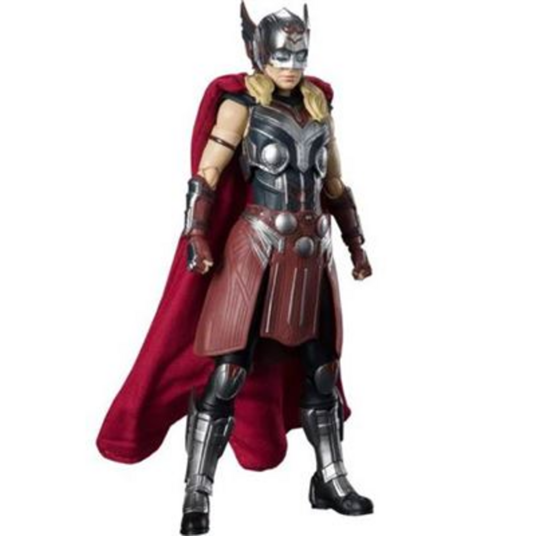 Figura Mighty Thor Jane Foster Thor Amor y Trueno Marvel Articulada 15 cm