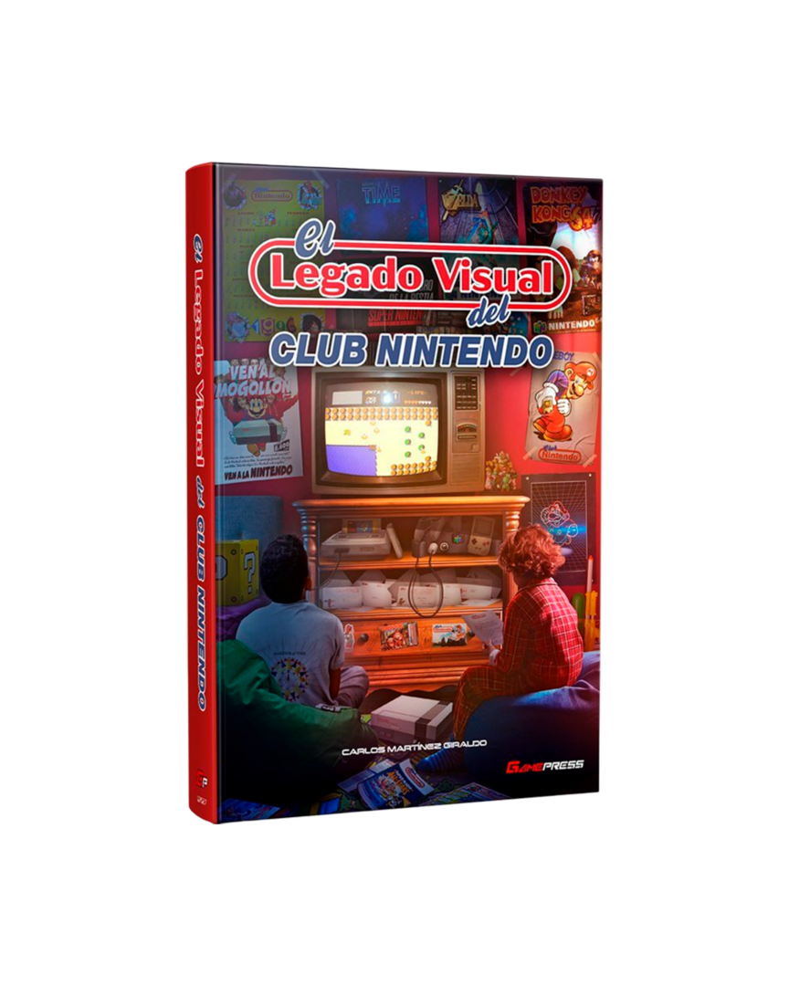 Libro el legado visual del club nintendo gamepress (tapa dura)