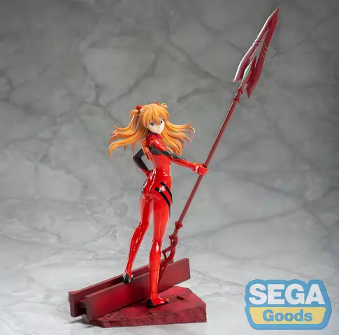 Reservar Figura Asuka Shikinami Langley Evangelion 3.0+1.0 X Spear of Longinus Luminasta Sega Figuras