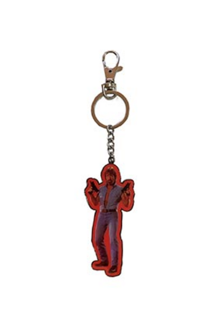 Invasion USA Tough Guy Uzis Llavero Metal Tough Guy MGM