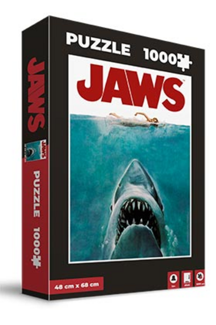 Poster pelicula jaws puzle tiburon