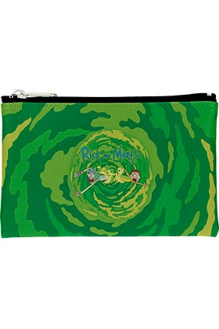 Estuche Rectangular Logo Rick Y Morty