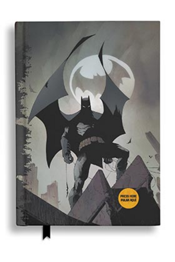 Batman Batseñal Libreta Con Luz Universo Dc