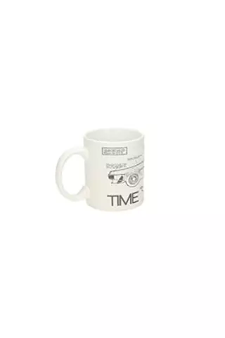 Comprar Back To The Future Time Machine Taza Ceramica Regreso Al Futuro Estándar