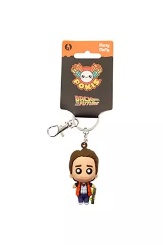 Comprar Marty Mcfly Llavero Cabezon Goma Pokis Regreso Al Futuro Estándar