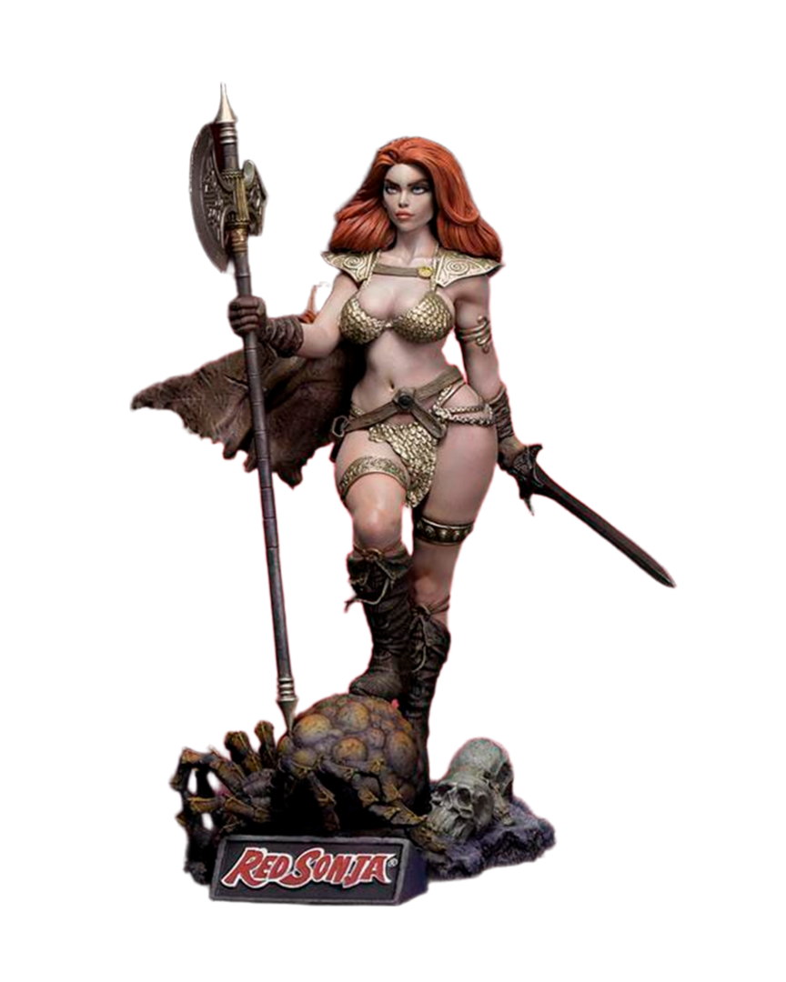 Figura model kit red sonja 1/8 *sin pintar* x-plus (re-run)