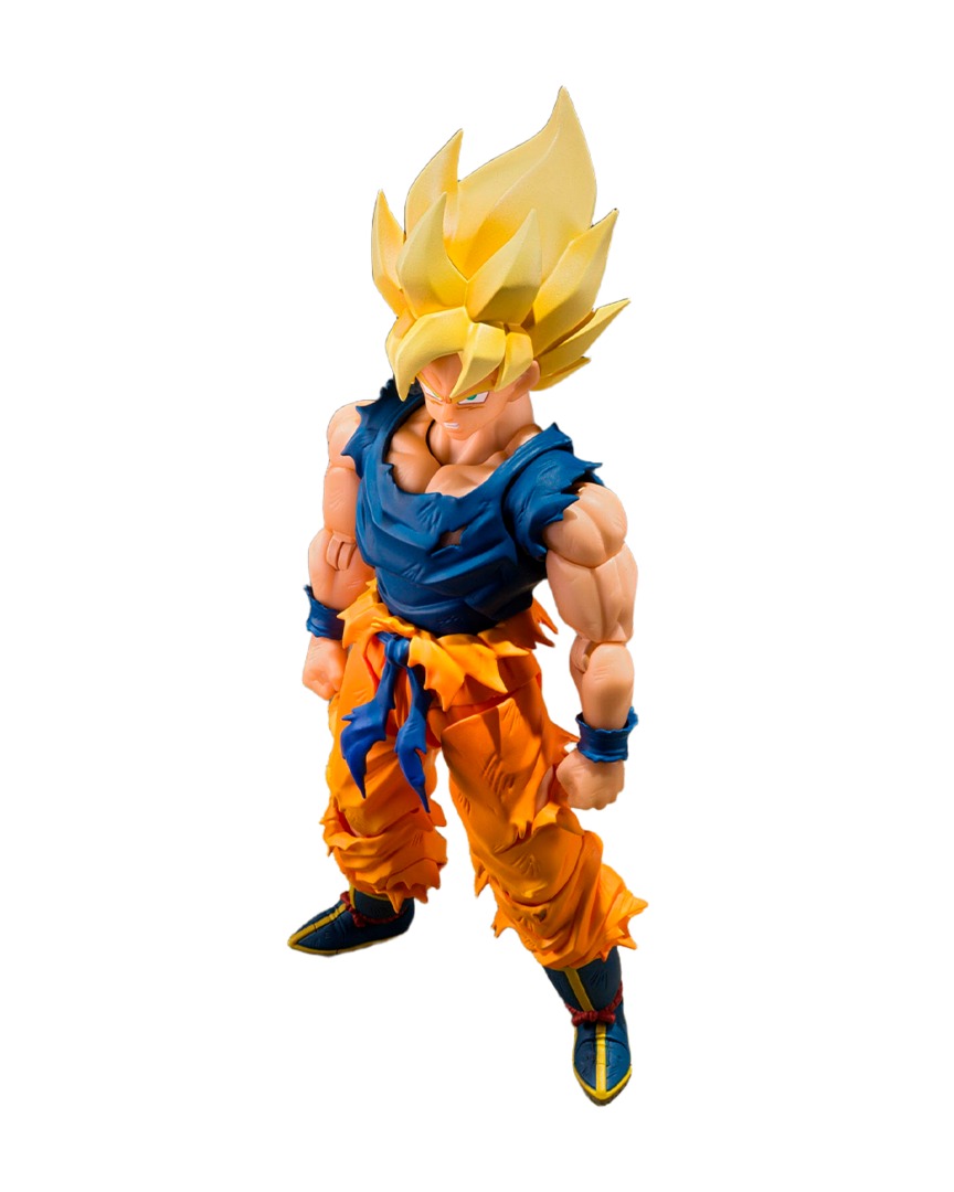 Figura son goku super saiyan dragon ball z fighter of rage sh figuarts