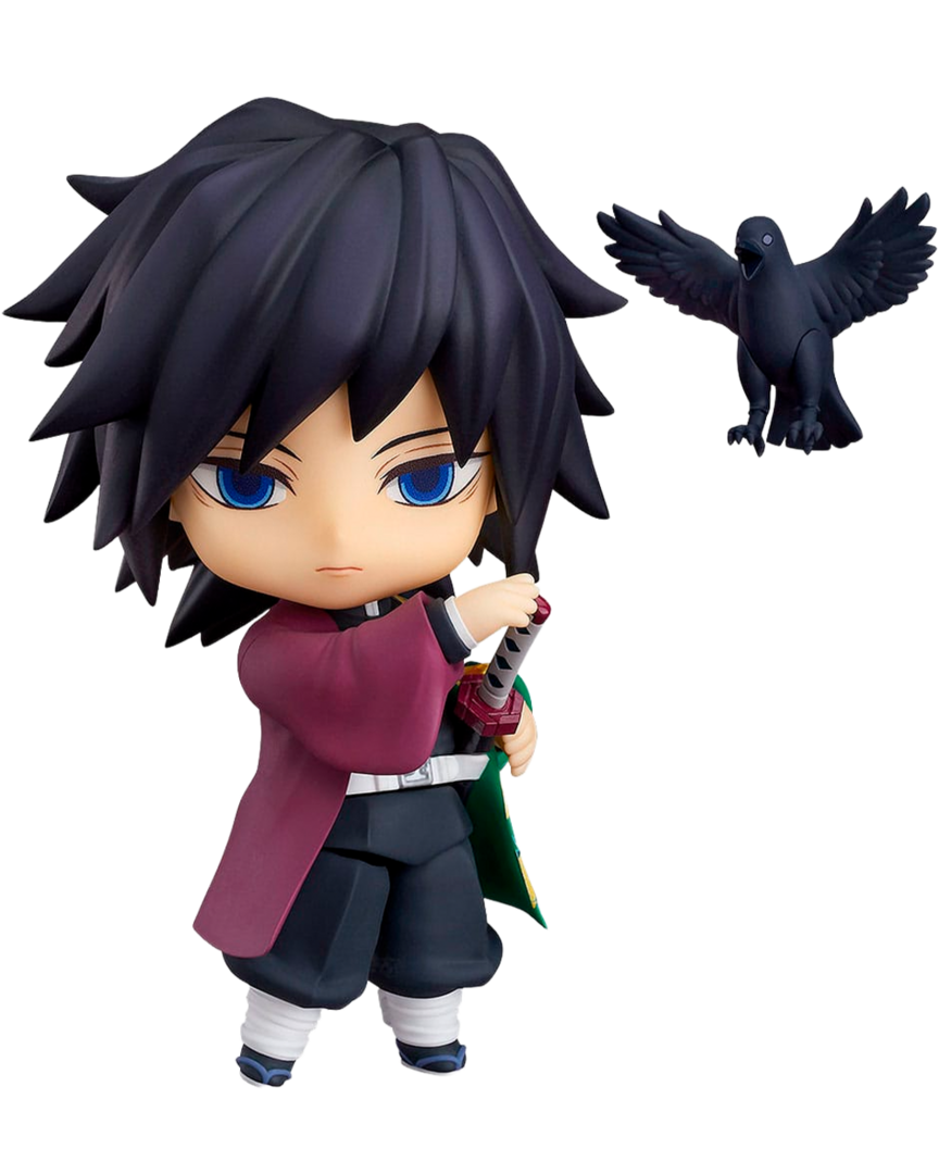 Figura giyu tomioka demon slayer: kimetsu no yaiba nendoroid