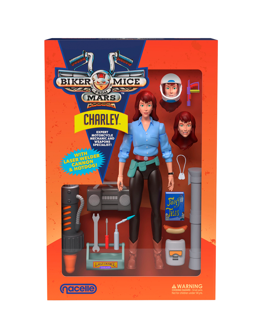 Figura charley los motorratones de marte nacelle