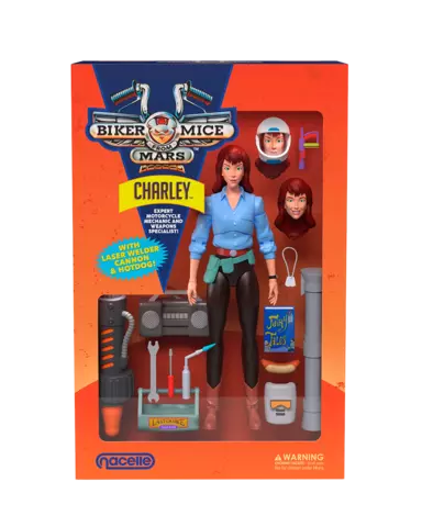 Figura Charley Los Motorratones de Marte Nacelle