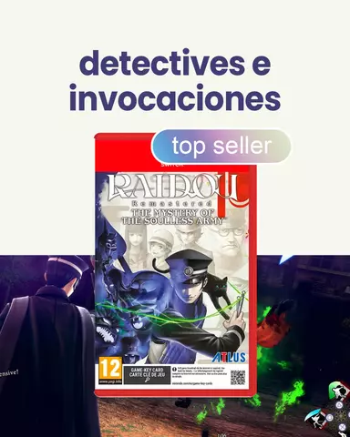 RAIDOU Remastered: The Mystery of the Soulless Army - Switch 2 Edition - Import EU