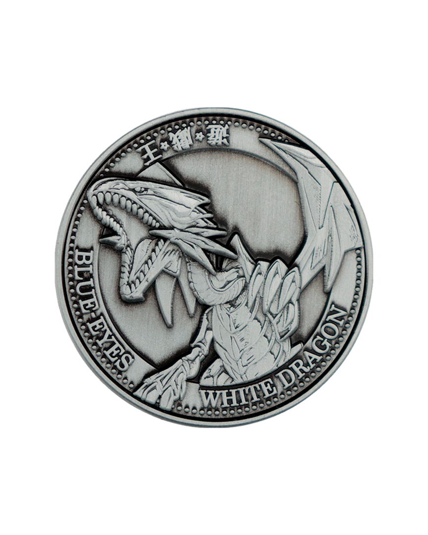 Moneda blue-eyes white dragon yu-gi-oh fanattik