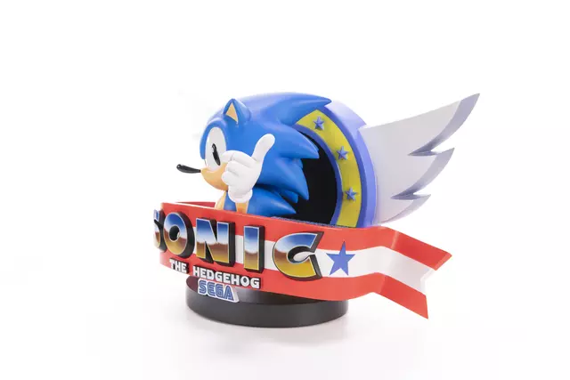 Reservar Figura Resina Sonic Sonic The Hedgehog Tittle Screen First 4 Figures 21cm Figuras