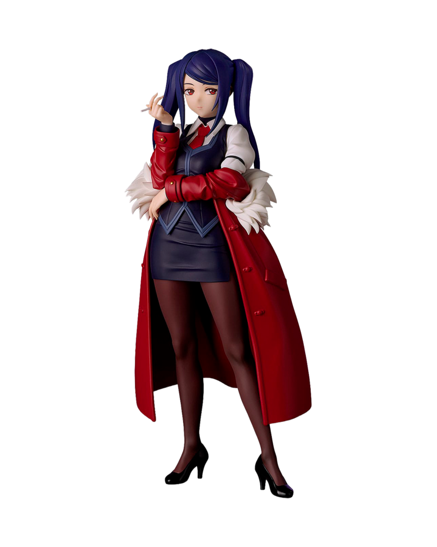 Figura jill stingray va-11 hall-a: cyberpunk bartender pop up parade pvc statue l size 24 cm