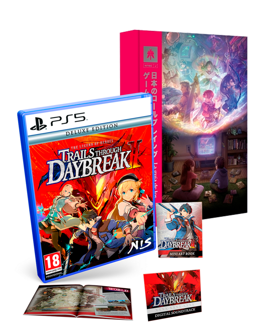 The Legend of Heroes: Trails Through Daybreak II - Ed. Deluxe + La Guía de los RPG Japoneses