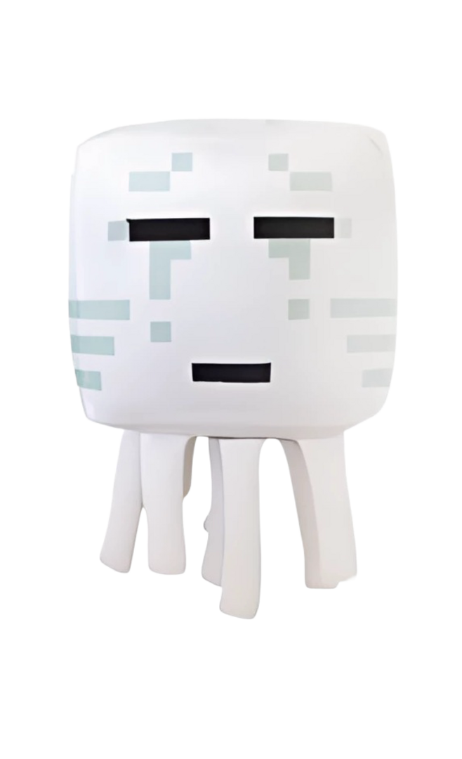 Peluche ghast minecraft película serie 7 20 cm