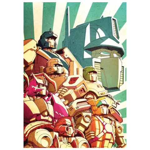 Póster Retrato Transformers Fanattik