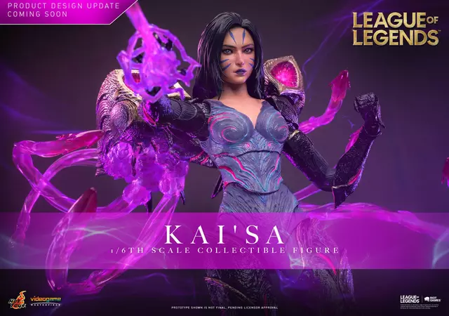 Reservar Figura Kai'Sa League of Legends Game Masterpiece 1/6 Hot Toys Figuras Estándar