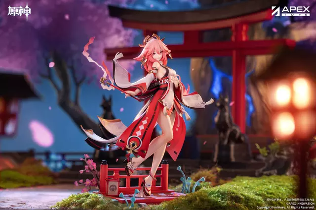 Reservar Figura Yae Miko Genshin Impact Astute Amusement Ver. 1/7 Apex Innovation Figuras Estándar