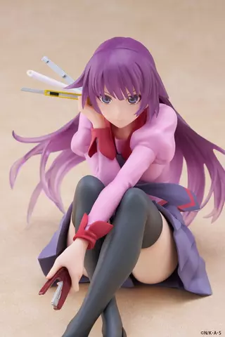 Reservar Figura Hitagi Senjougahara Monogatari Desktop Cute Taito 13cm Figuras Estándar