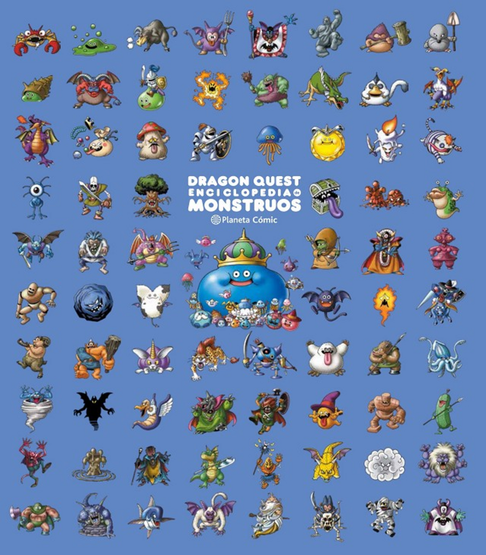 Guia dragon quest enciclopedia de monstruos