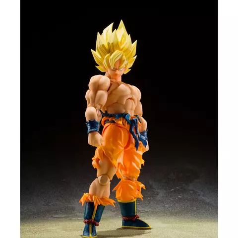 Comprar Figura SH Figuarts Super Saiyan Son Goku Dragon Ball Z 14cm Figuras Estándar