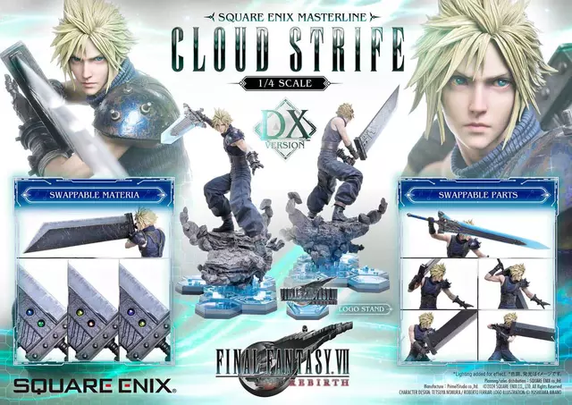 Reservar Estatua Cloud Strife Final Fantasy VII Rebirth Masterline Deluxe 1/4 Square Enix Estatuas